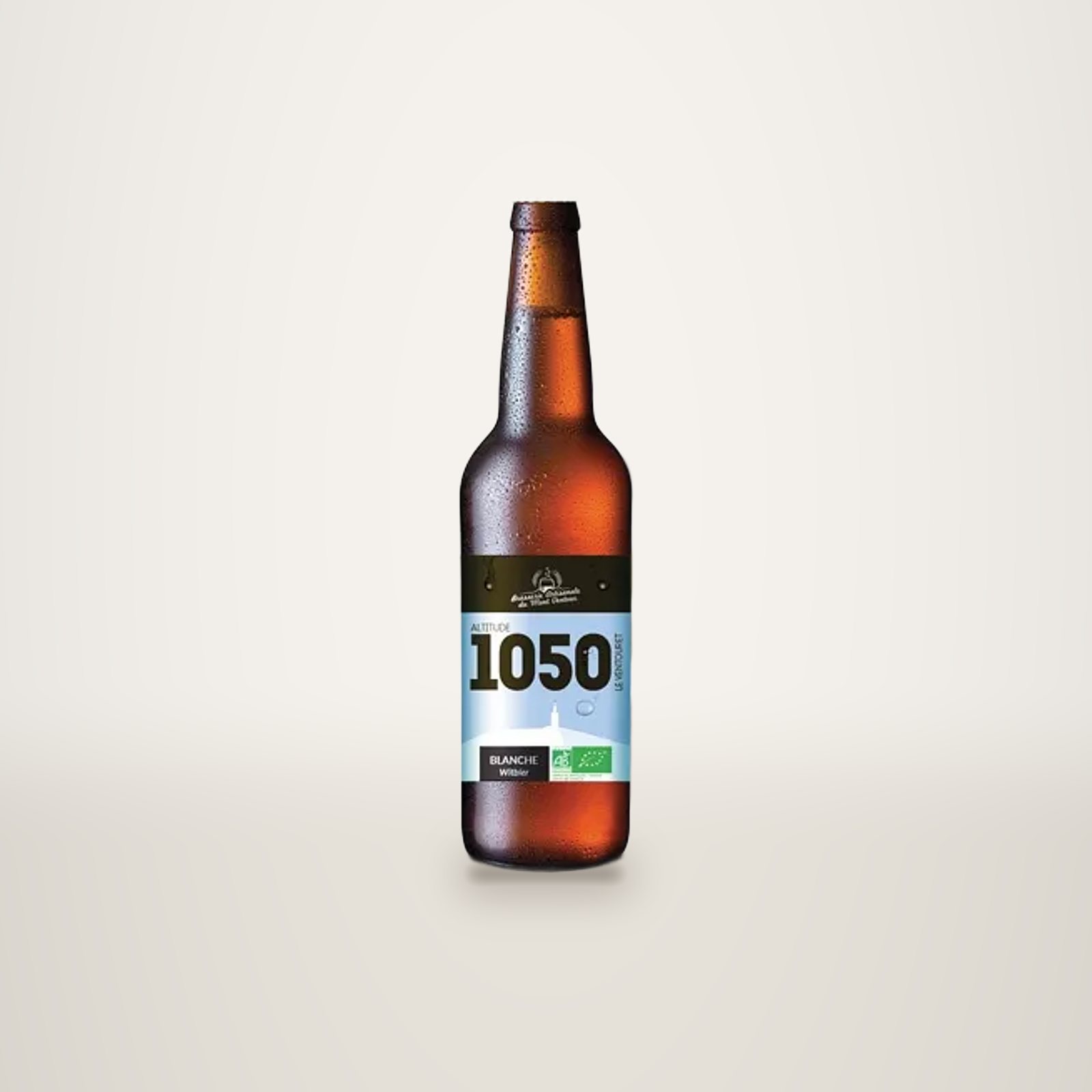 Bouteille de la bière blanche Altitude 1050, Le Ventouret